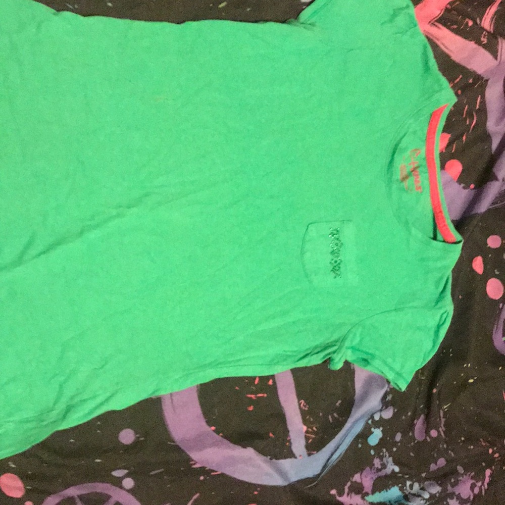 Green t shirt